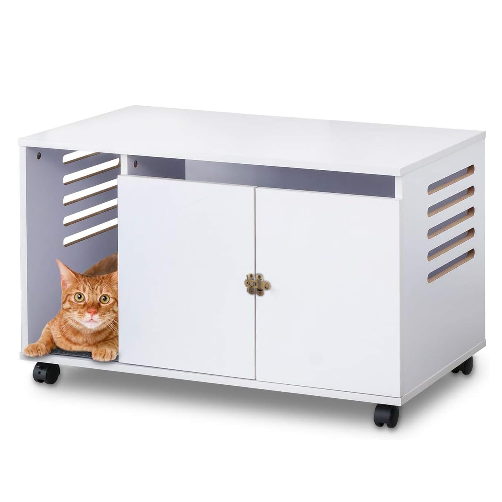 Amazon | ottostyle.jp 猫 キャット レストルーム 猫トイレ用 お
